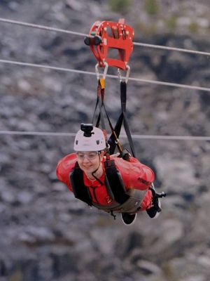 Emma Richards was diagnosed with leukaemia after going for a regular Crohn's check-up