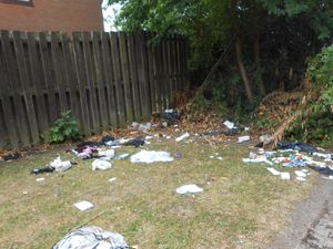 Supporting image for story: "Anyone thinking of carrying out this unpleasant crime should know that we will do everything we can to track you down." - Fly tipper fined after dumping items including slippers in Wolverhampton