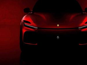 Supporting image for story: Ferrari confirms upcoming SUV model in teaser shot
