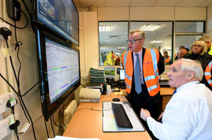 With Mike Bosworth, team manager of asset management