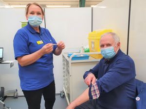 Supporting image for story: BBC's Nick Owen gets Covid jab at Black Country Living Museum