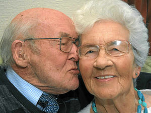 Supporting image for story: Church Stretton pair making their diamond day