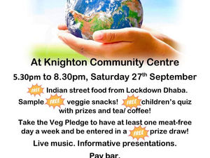 Supporting image for story: A Celebration of Planet-Friendly Food, is taking place at Knighton Community Centre, on September 27