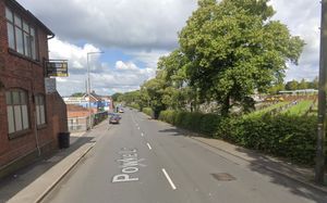 A suspected chop shop was uncovered by police on Powke Lane, Rowley Regis. Photo: Google