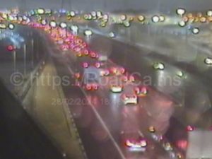 Supporting image for story: Rush hour disruption on the M6 due to stranded vehicle