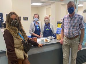 Supporting image for story: Bridgnorth hospital cafe is 'open for business'