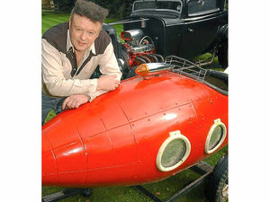 Supporting image for story: Shropshire's Rocket Man flies onto TV