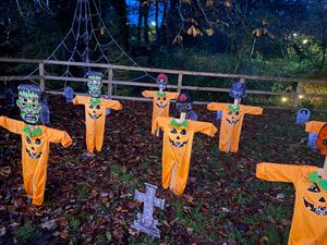 Supporting image for story: Halloween Spooktacular event at a Llandrindod Wells park was a huge success