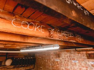 28 year old graffiti found underneath main hall at Perryfields Academy