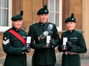 Supporting image for story: County-based soldiers honoured