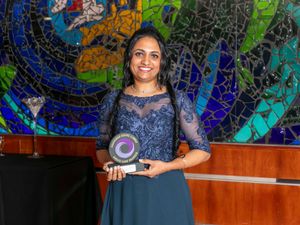 Supporting image for story: From Riyadh to Rhayader: Nurse Shiny strikes gold at Wales Care Awards