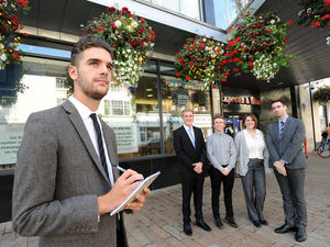 Supporting image for story: First five step onto the ladder – say hello to the new Express & Star apprentices