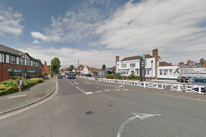 The incident happened on South Road in Stourbridge. 