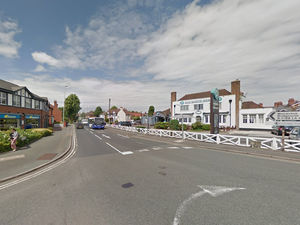 The incident happened on South Road in Stourbridge. 