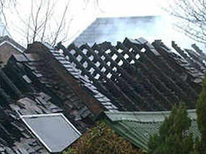 Supporting image for story: Fire sparks evacuation