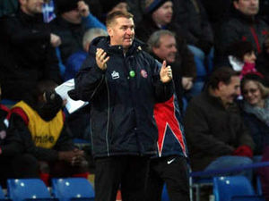Supporting image for story: Saddlers boss Dean Smith doesn't fear for his job at Walsall