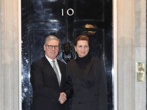 Supporting image for story: PM hosts Danish counterpart for dinner in Downing Street