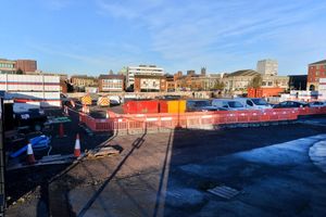 Work on the Westside development as recently as January