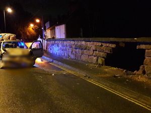 Supporting image for story: Rail disruption between Shrewsbury and Welshpool after car hits bridge 