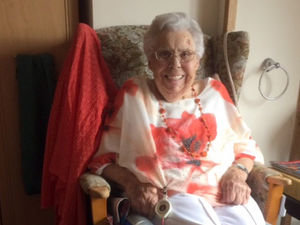 Supporting image for story: Shropshire woman who wrote a book in her 90s dies