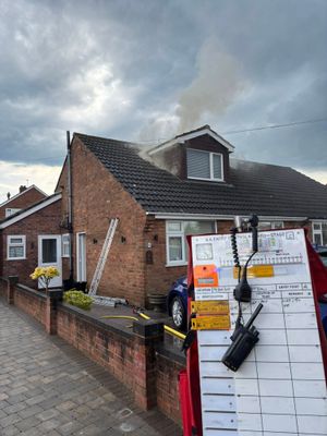 Bridgnorth Fire Station posted this picture of the incident.