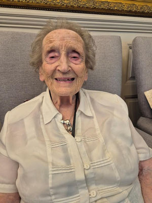 Pauline Parker, resident at Stretton Hall Care Home