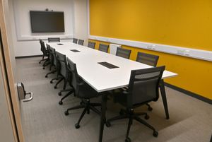 Modern meeting rooms are on offer as well
