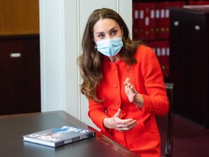 Supporting image for story: Kate leaves copy of lockdown photos book for others to find