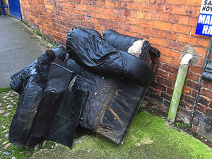 Supporting image for story: Ellesmere Market Hall bosses fume over fly-tipping