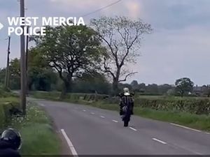 Supporting image for story: Dangerous Shrewsbury motorcyclist whose speeding Instagram posts went viral is banned from driving - see shock footage here