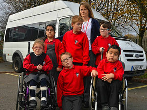 Supporting image for story: Appeal after theft puts Telford special school's bus out of action
