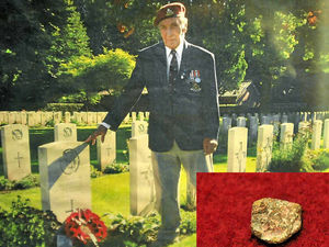 Supporting image for story: Wartime bullet found after death of veteran
