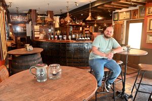 The Red Lion has a refurb the Stag will take over trade and when the Red Lion is done.