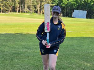Supporting image for story: Lauren Kenvyn in the runs as she scores a stunning century