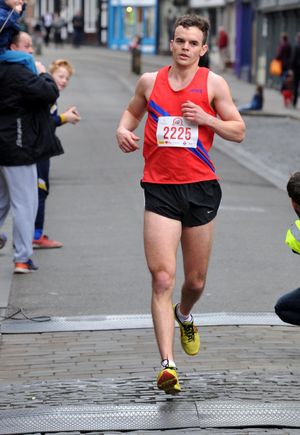 Winner Adam Peacock