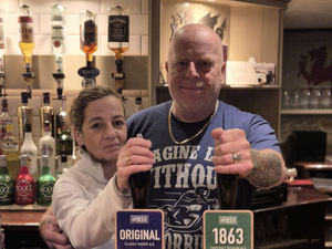 Supporting image for story: Couple celebrate two decades of running popular Chirk pub 