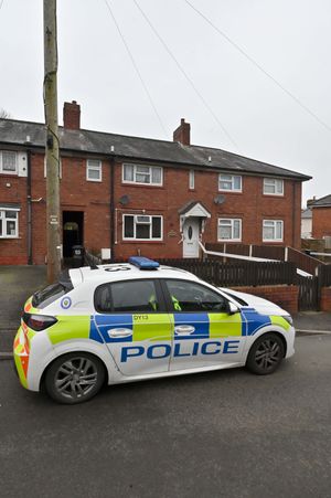 The scene in Green Park Road. Photo: Steve Leath