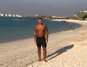 Christopher Jones aka Ricky Bates in a photo posted on his Facebook page