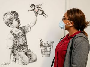 Supporting image for story: Sale of Banksy artwork raises £200,000 for Black Country hospice 