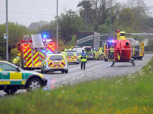 Supporting image for story: Driver hurt in collision with a lorry