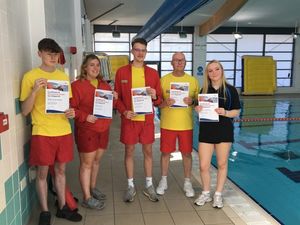 Supporting image for story: Lifeguards save swimmer's life after he fell unconscious in pool during family visit