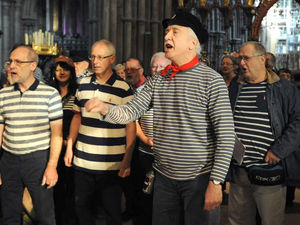 Supporting image for story: Tuneful surprise as flash mob brings cheer to shoppers
