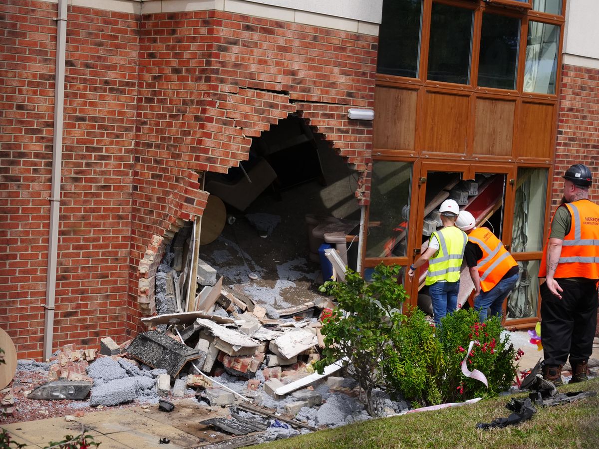 Two men charged after elderly women die following care home car crash