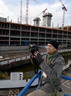 Photographer Rangzeb Hussian puts the new hospital in the frame