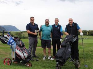 Supporting image for story: Charity golf day raises nearly £10k for children's hospices