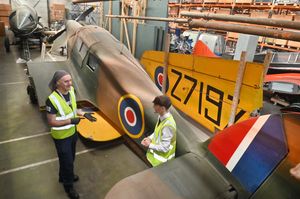 We went behind the scenes with Shropshire's RAF Museum
