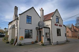 The pub is set in the middle of the countryside