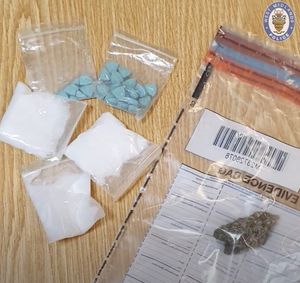 Drugs found at the birthday bash