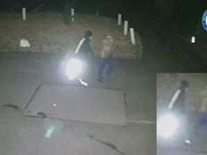 Supporting image for story: Suspicious photos of two men in Brierley Hill released after an arson attack on a family mobility van