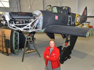 Supporting image for story: World War II fighter plane on display at RAF Cosford - in pictures
